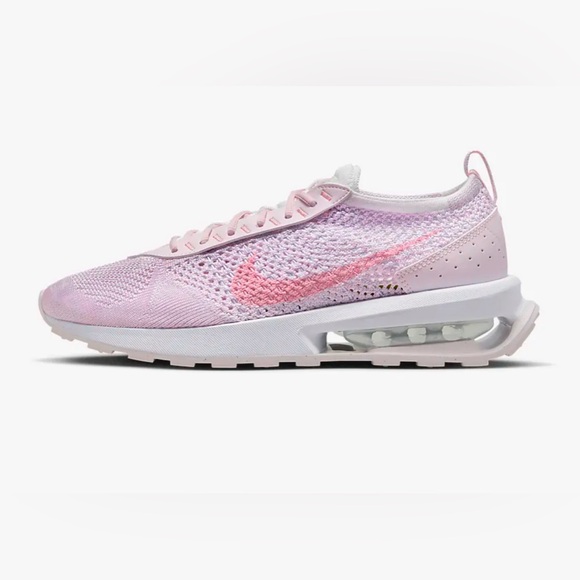 Nike Air Max Flyknit Racer Next Nature Pink White Women's Shoes